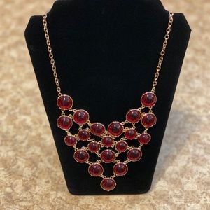 Red Bubble Necklace